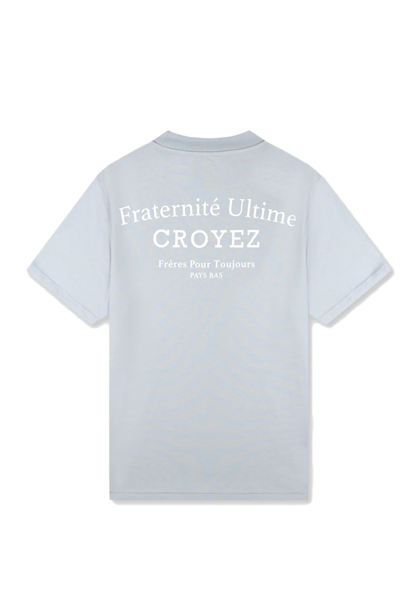 Croyez T-shirt Croyez Fraternite T-shirt L-blauw