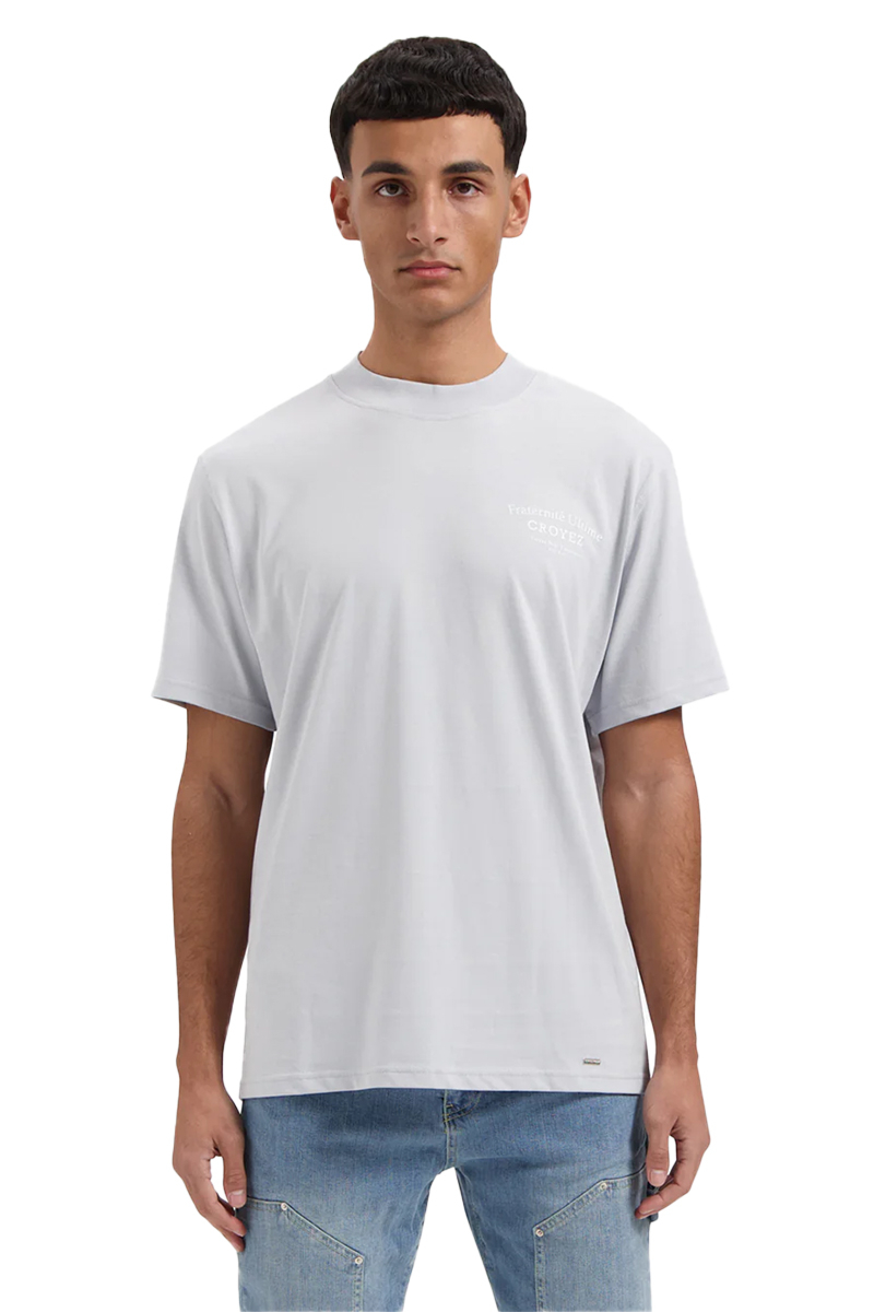 Croyez T-shirt Croyez Fraternite T-shirt L-blauw