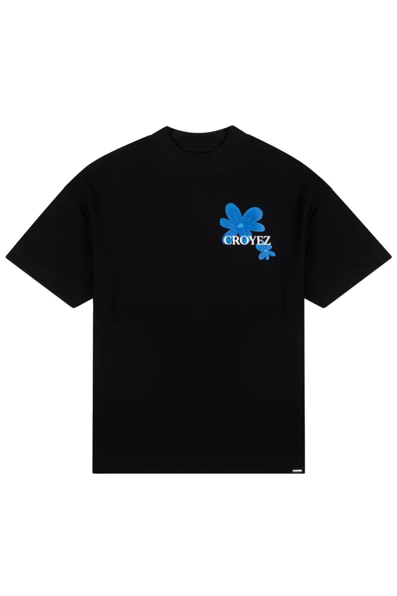 Croyez T-shirt Croyez Botanique T-shirt Zwart