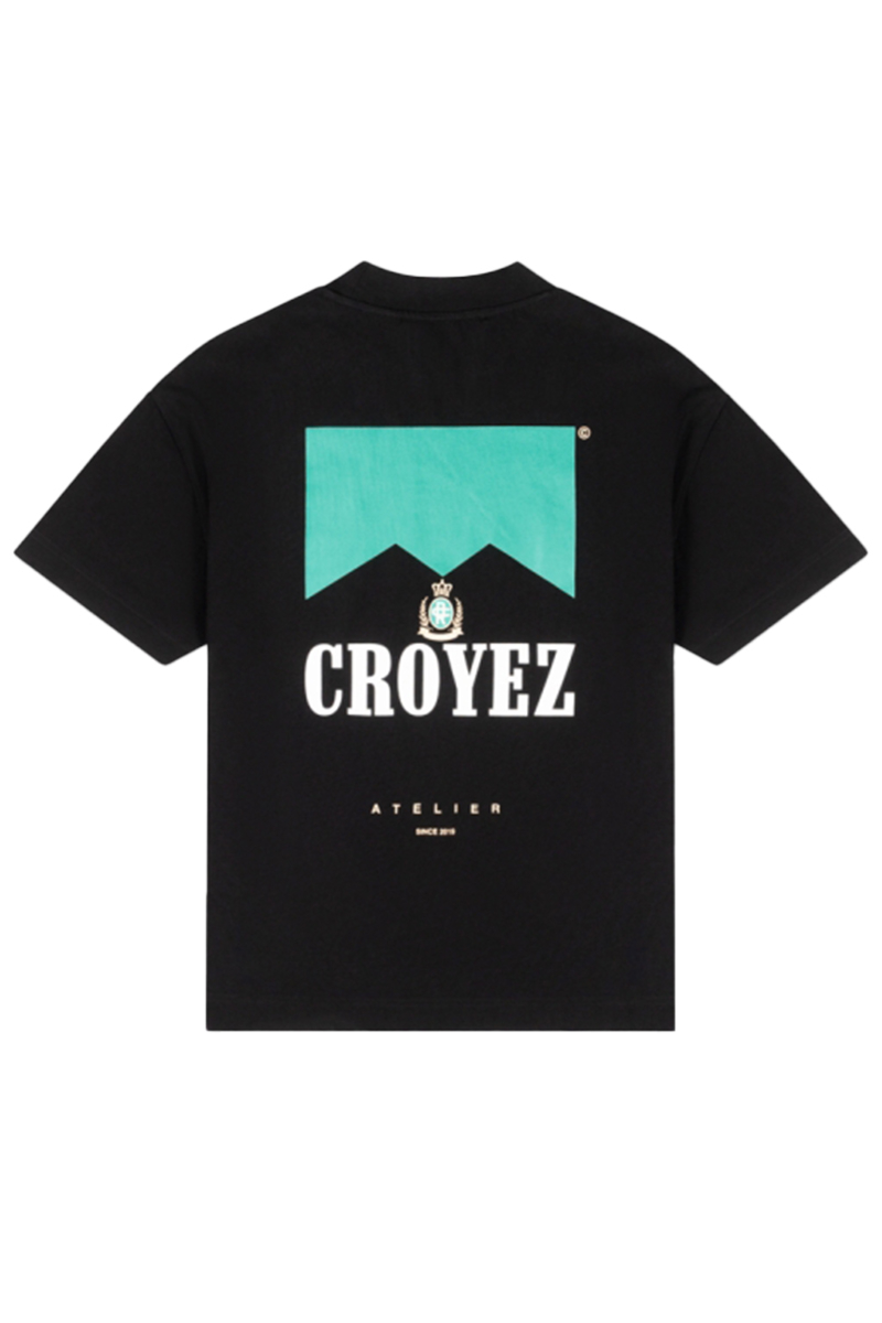 Croyez T-shirt Croyez Fumes Amalfi T-shirt Zwart