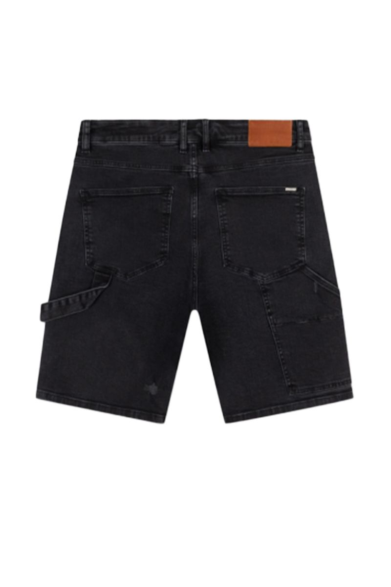 Croyez Short Croyez Carpenter Denim Short Zwart