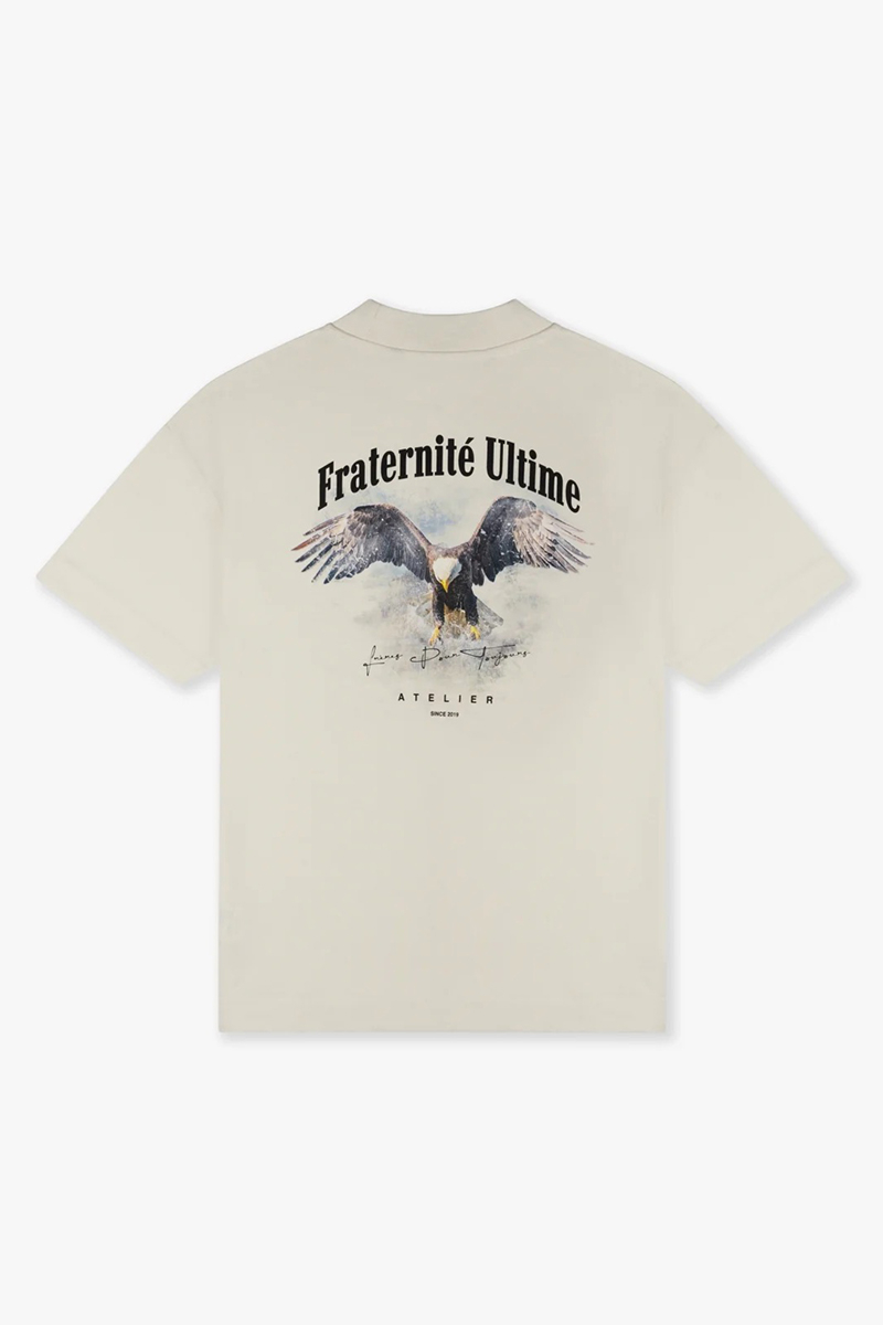 Croyez T-shirt Croyez Vintage Eagle  T-shirt Off White