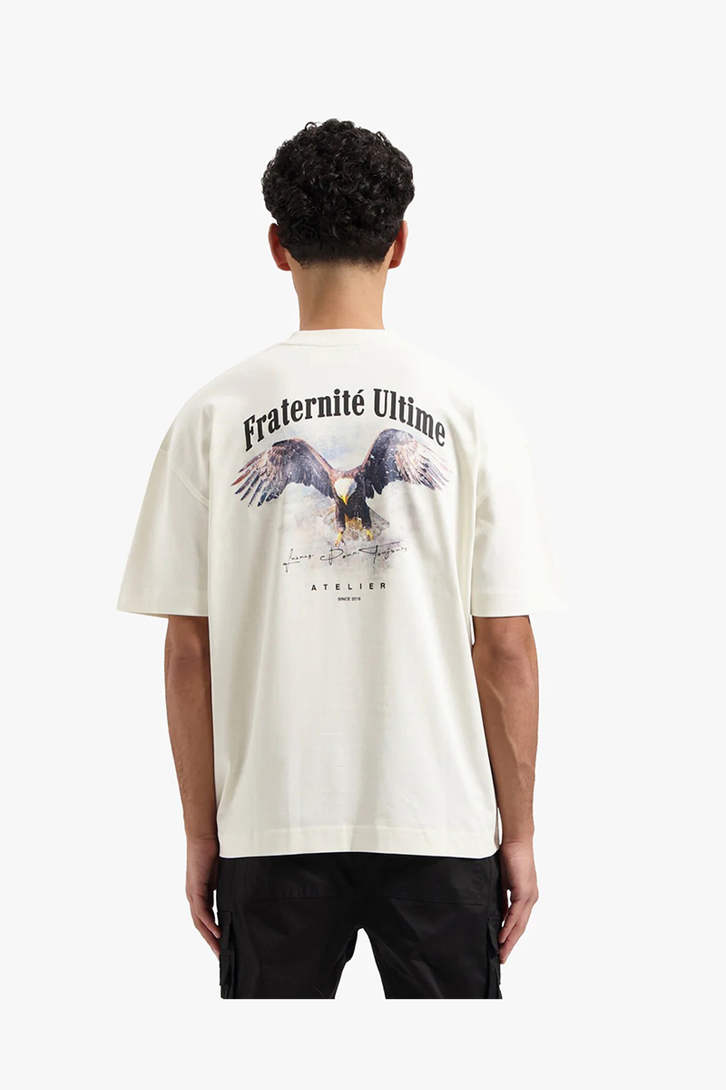 Croyez T-shirt Croyez Vintage Eagle  T-shirt Off White