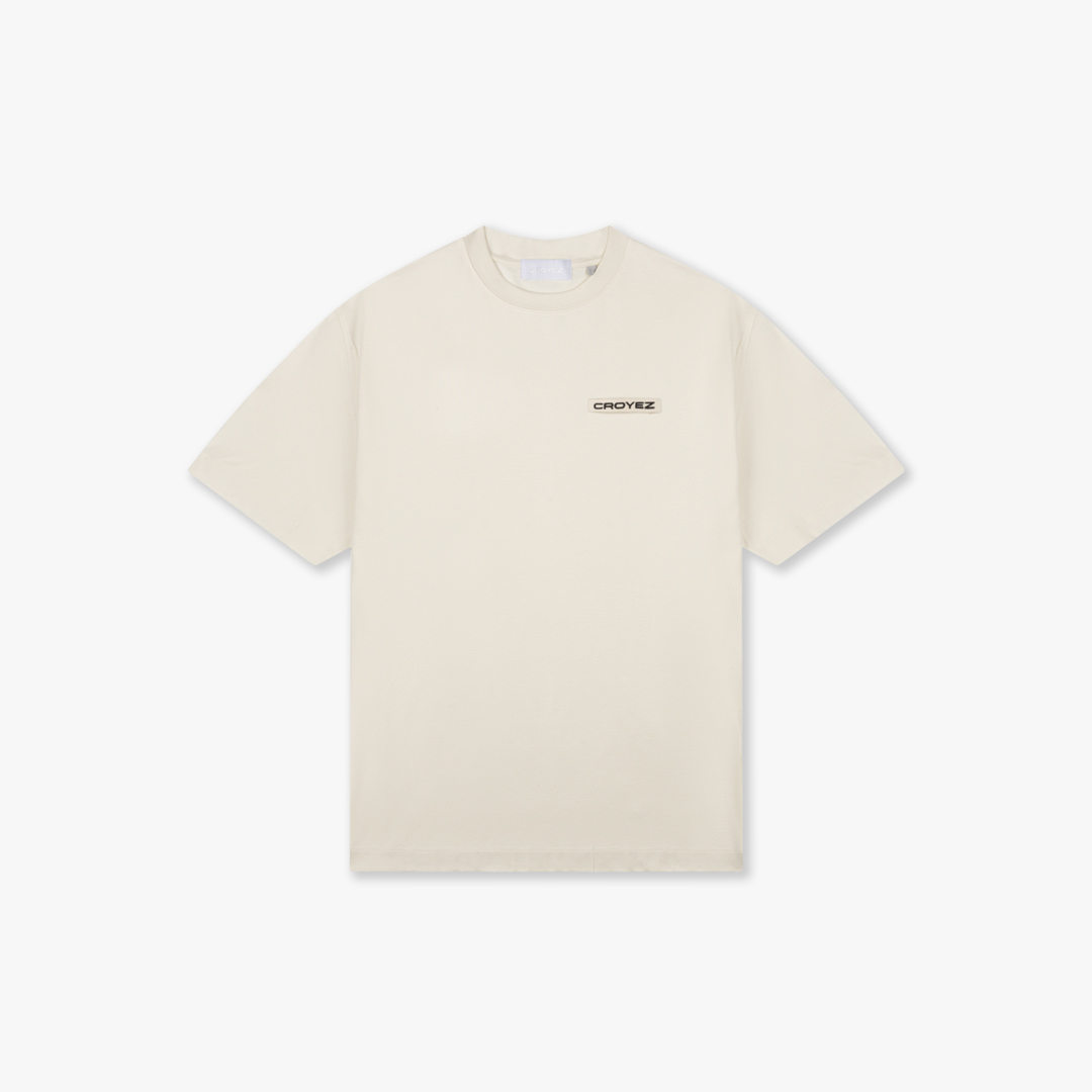 Croyez T-shirt Croyez Etiquette T-shirt Off White