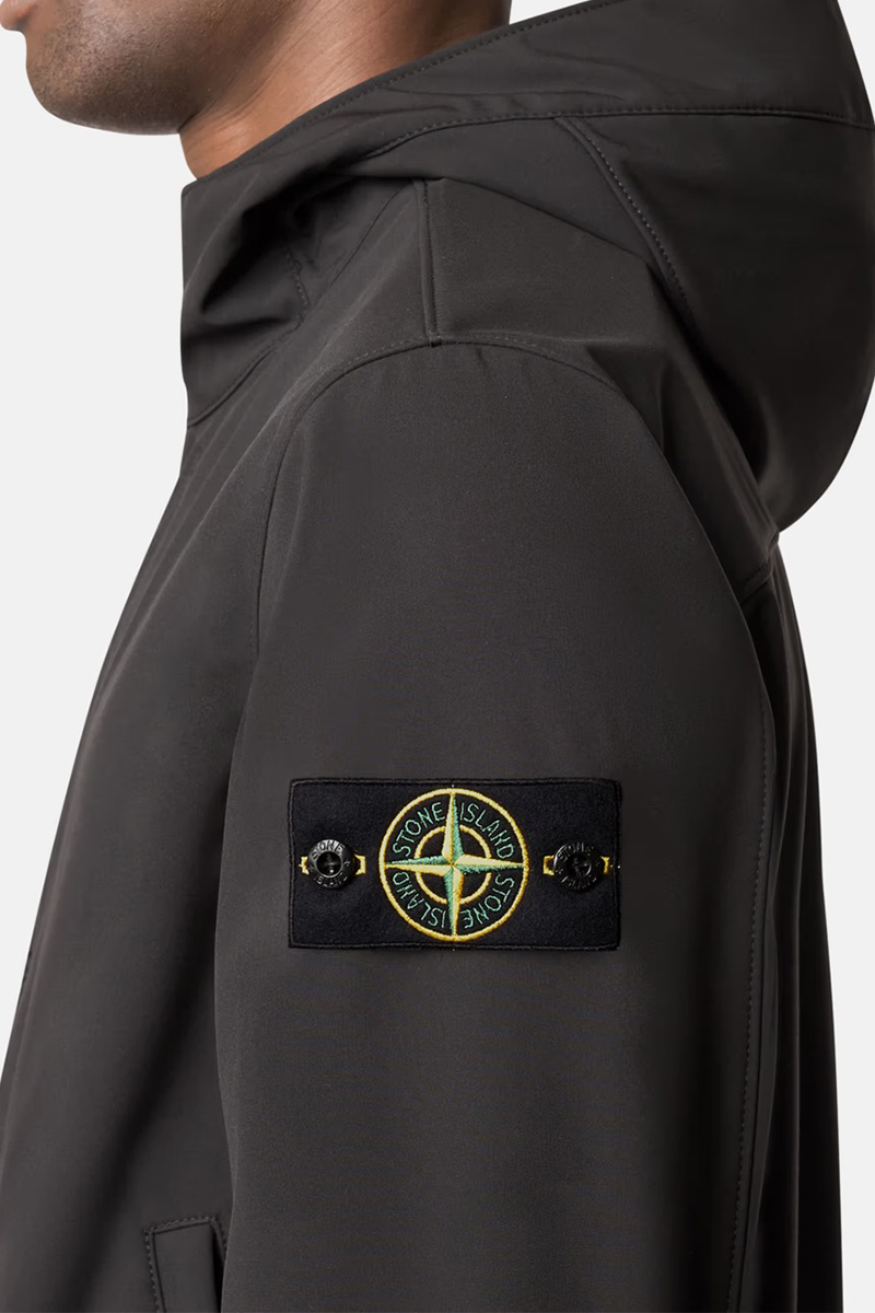 Stone Island Jas 4100090 Soa22 Zwart