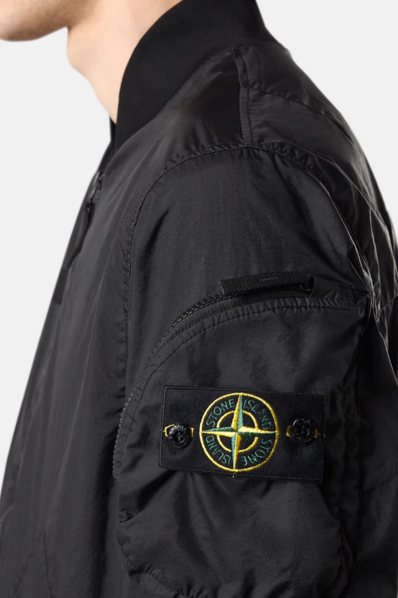 Stone Island Jas 4100004 S0a21 Zwart