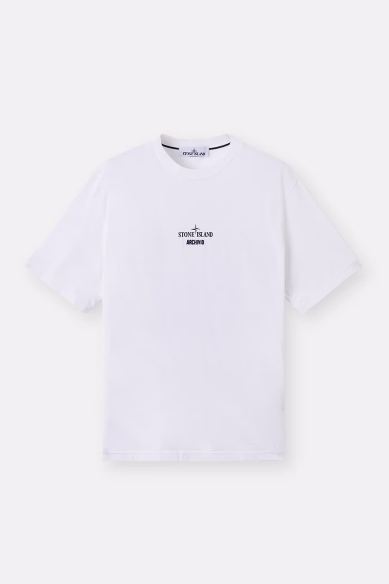Stone Island T-shirt 2100037 S0091 Wit