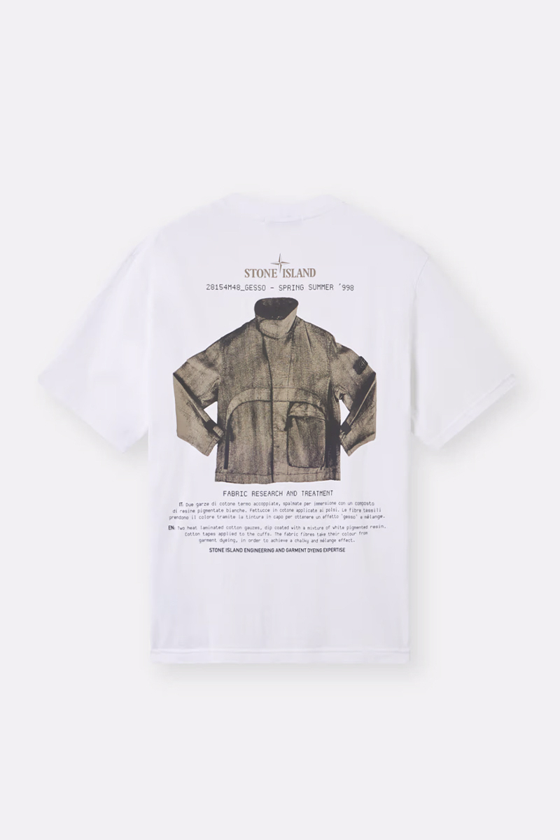 Stone Island T-shirt 2100037 S0091 Wit