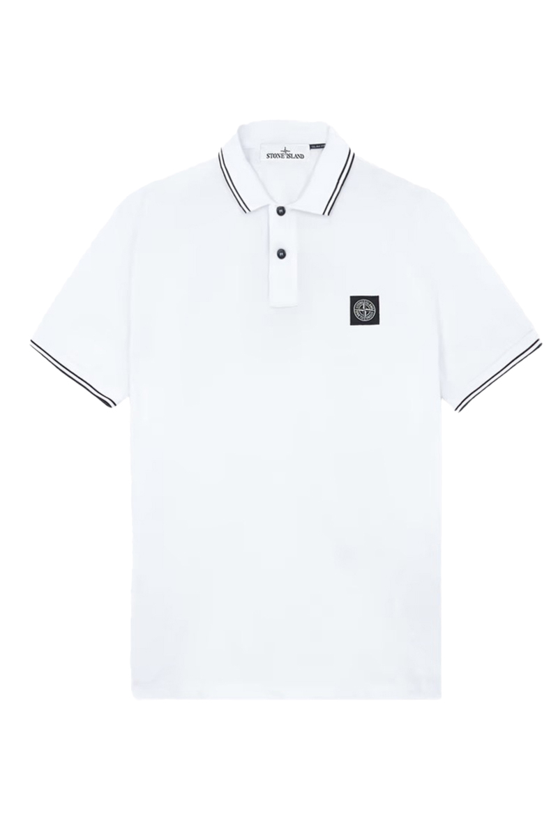 Stone Island Polo 22002sc S0018 Wit