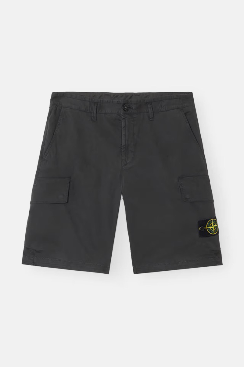 Stone Island Short L100l12 S0004 Zwart
