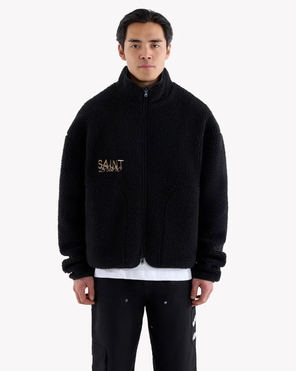 Saint Blanc Jas Teddy Jacket Zwart