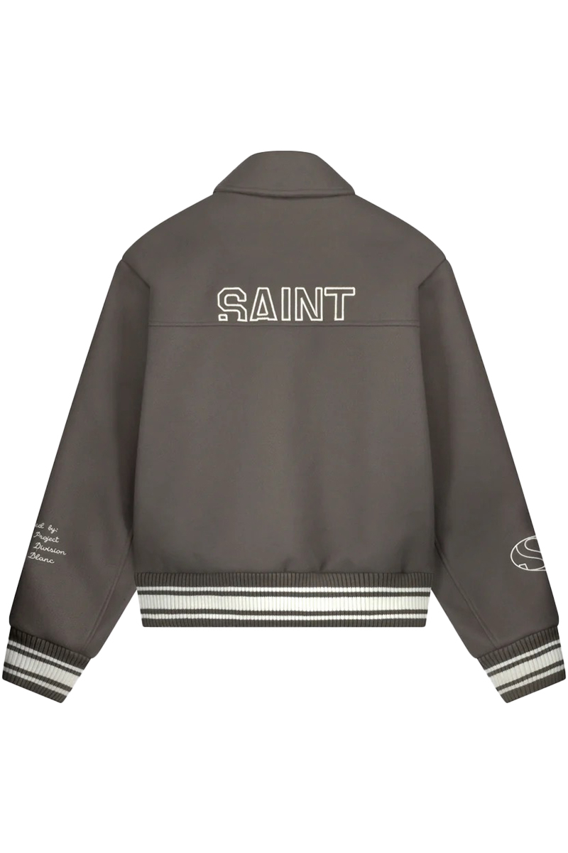 Saint Blanc Jas Presented Varsity Jacket Bruin