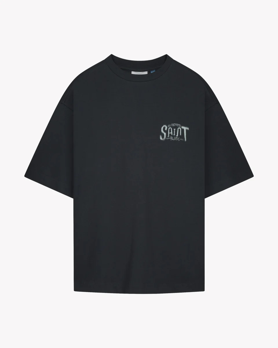 Saint Blanc T-shirt Forever T-shirt Zwart