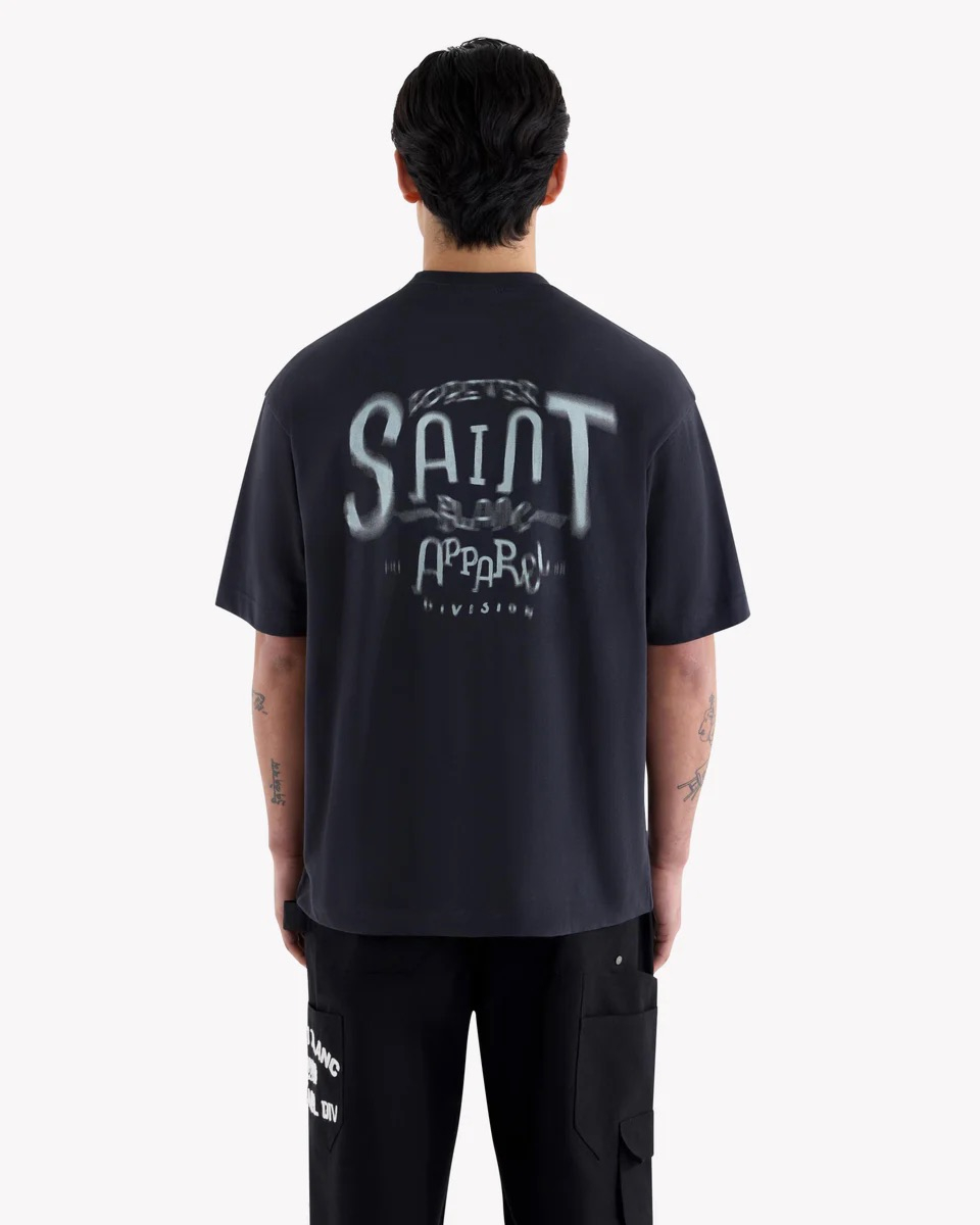 Saint Blanc T-shirt Forever T-shirt Zwart