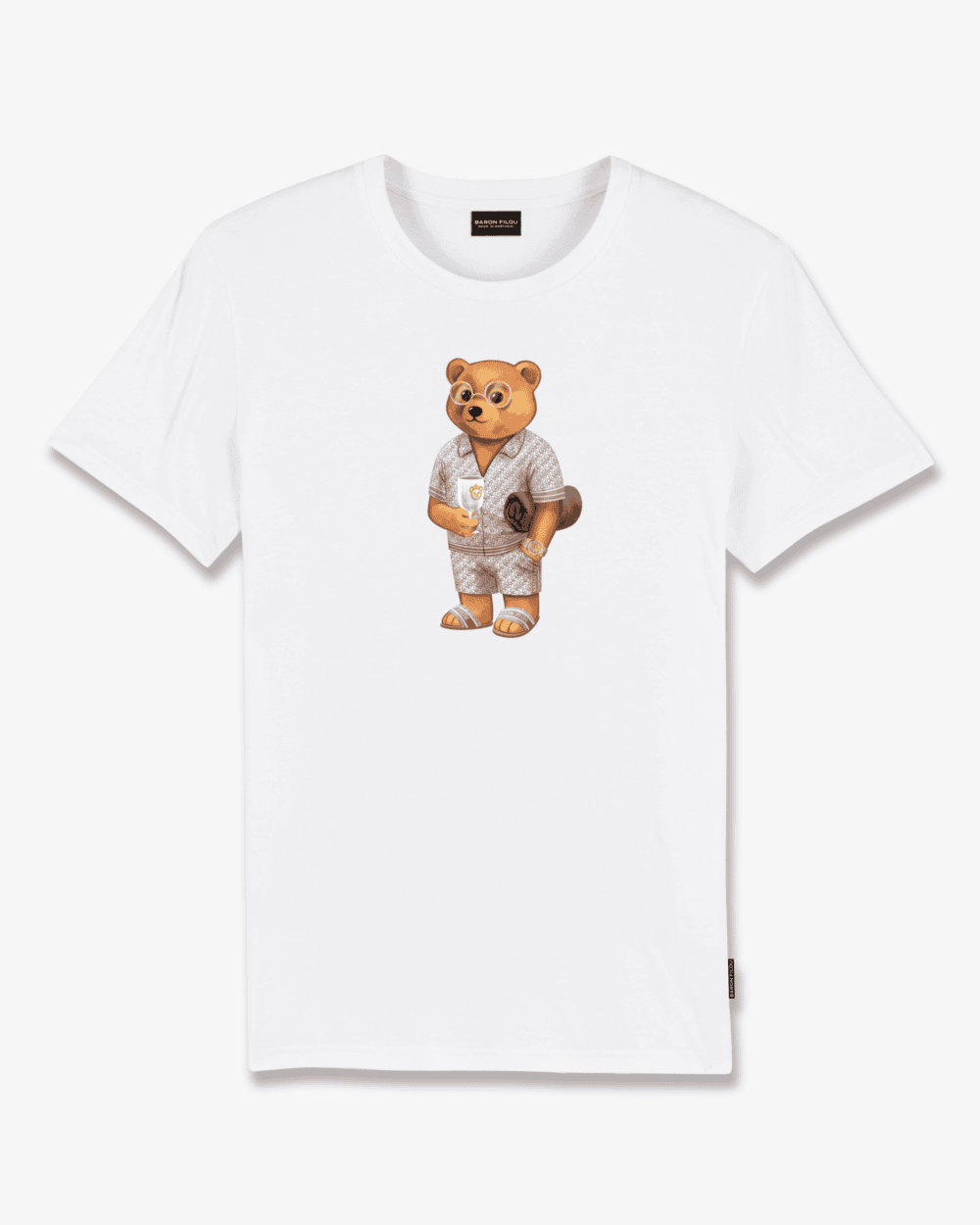Baron Filou T-shirt T-shirt Filou Cxv Wit