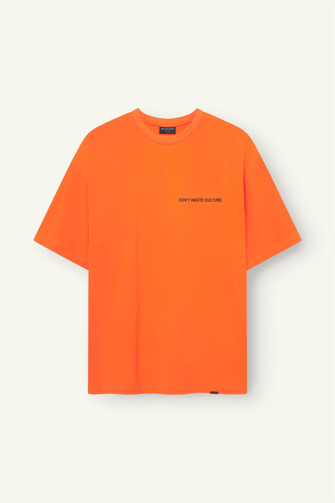 Don't Waste Culture T-shirt Talora Oranje