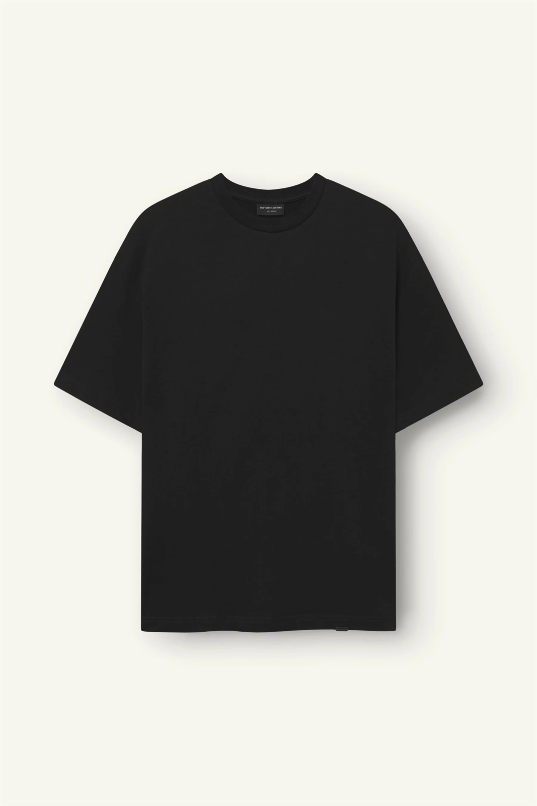 Don't Waste Culture T-shirt Anvaya Zwart