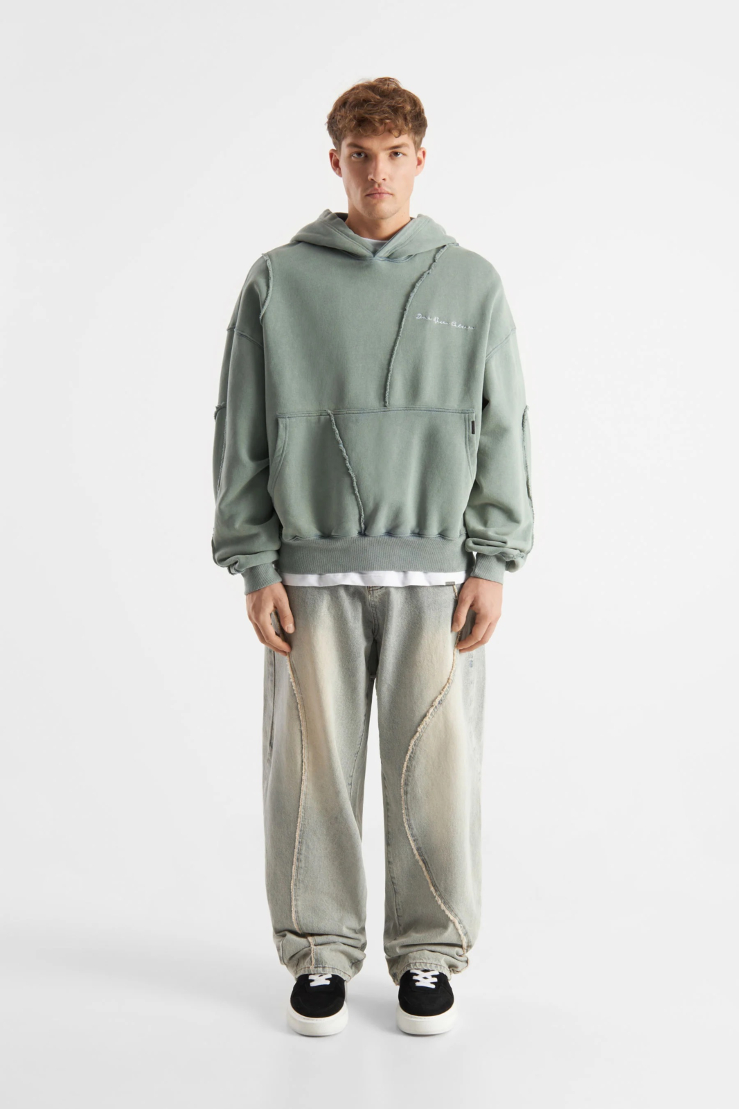 Don't Waste Culture Sweater Elan L-groen