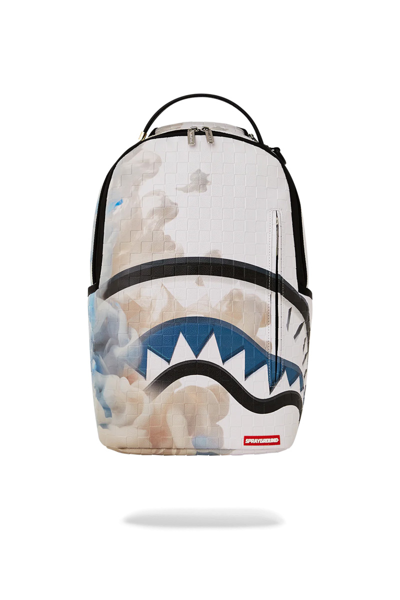 Sprayground Tas Abstract Smoke On Spike Beige