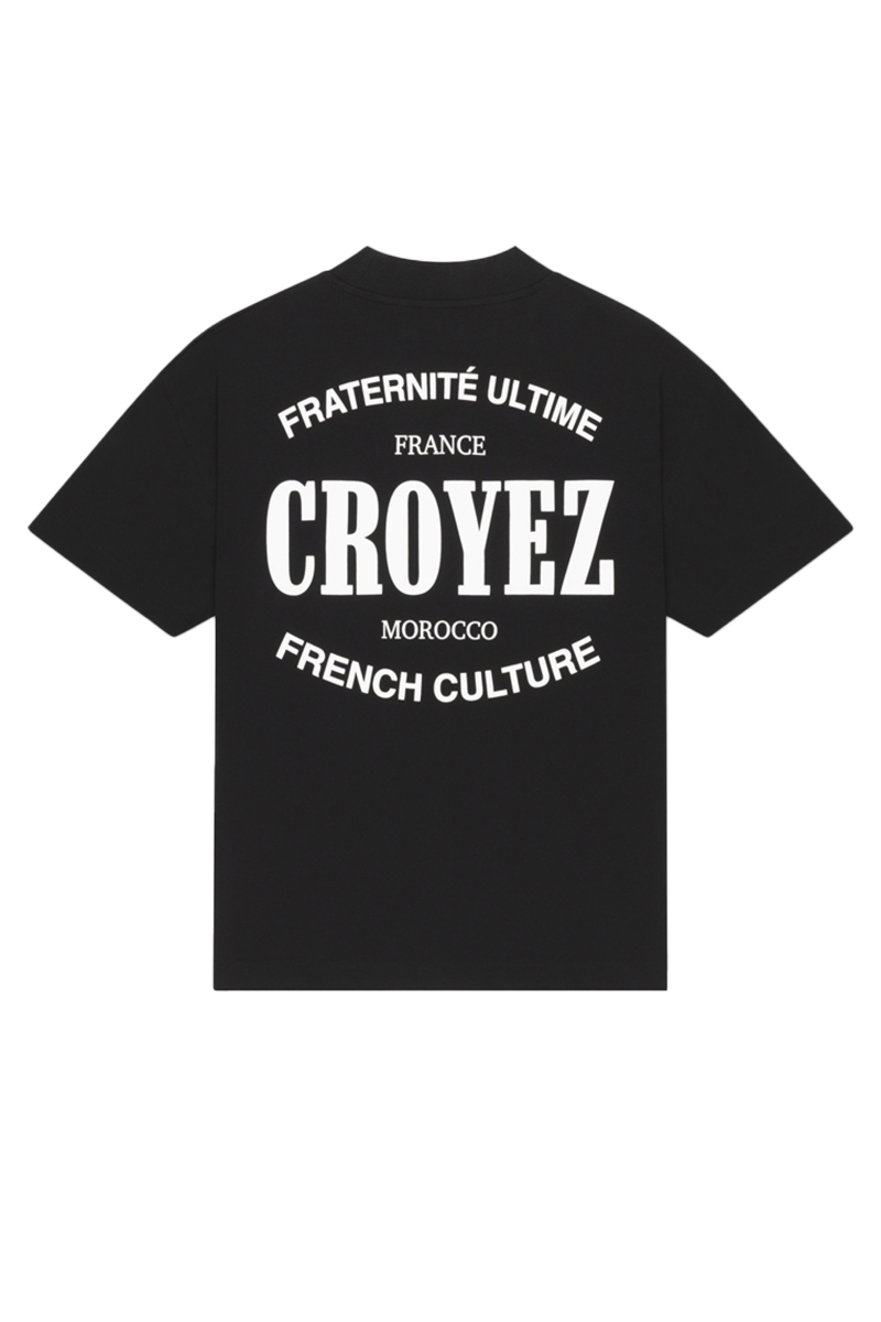 Croyez T-shirt Stamp T-shirt Zwart