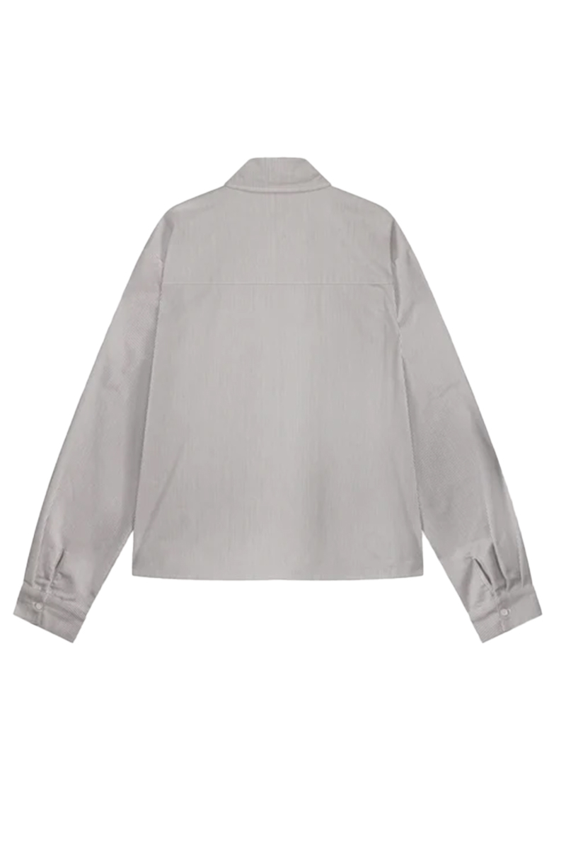 Saint Blanc Shirt Boxy Chain Overshirt Grijs