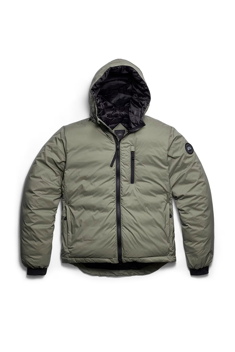 Canada Goose Jas Lodge Hoody 5078mb Black Disk Ov. Groen