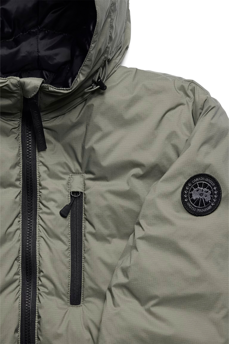 Canada Goose Jas Lodge Hoody 5078mb Black Disk Ov. Groen