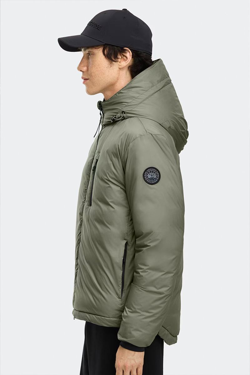 Canada Goose Jas Lodge Hoody 5078mb Black Disk Ov. Groen