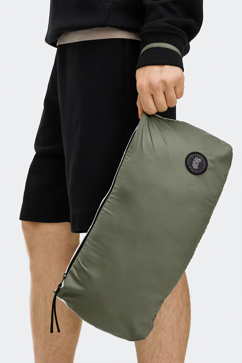 Canada Goose Jas Lodge Hoody 5078mb Black Disk Ov. Groen