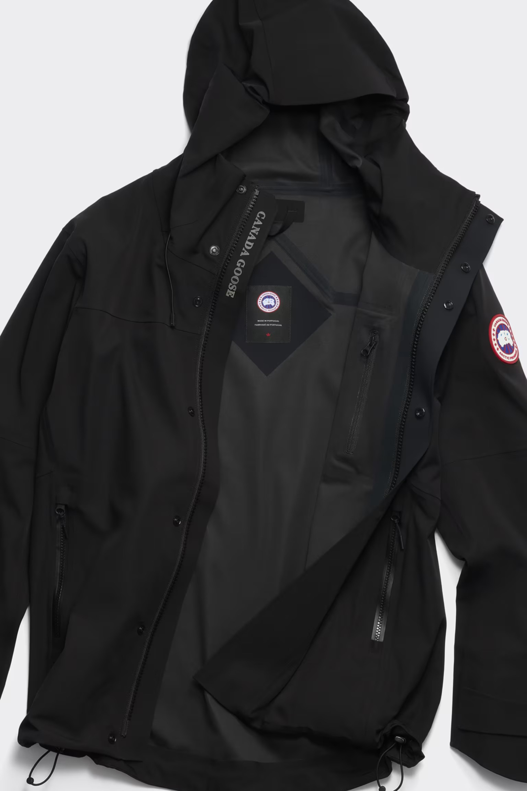 Canada Goose Jas Rupert Rain Jacket Zwart