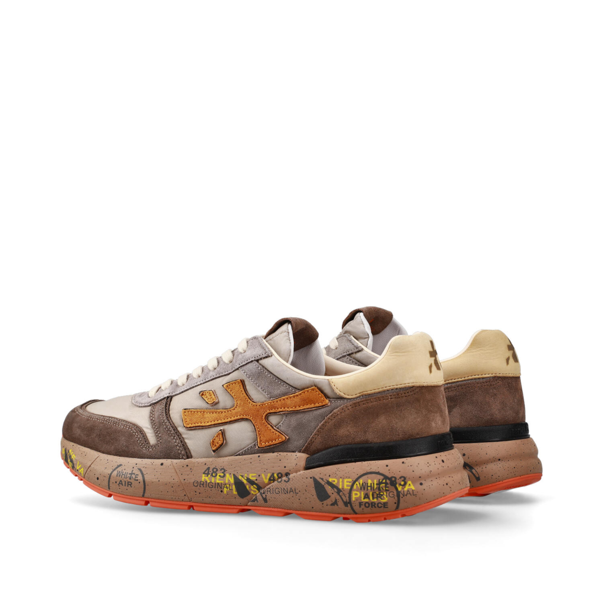 Premiata Schoenen Mick Beige