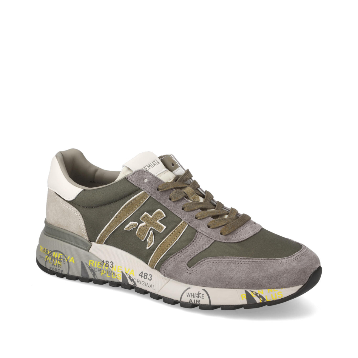 Premiata Schoenen Lander Groen