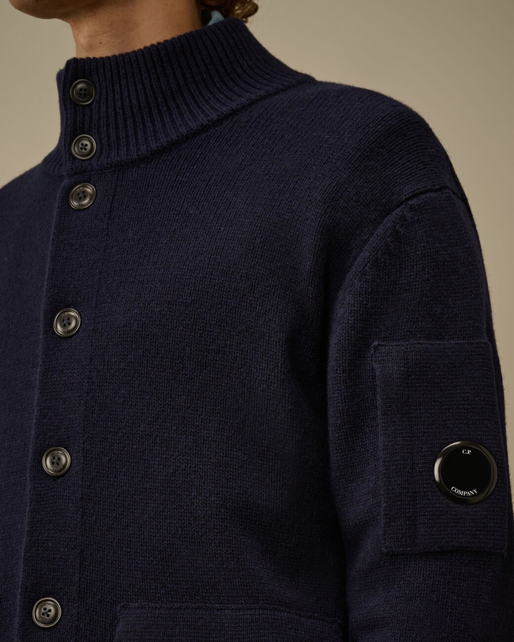 Cp Company Trui 19cmkn042a D-blauw