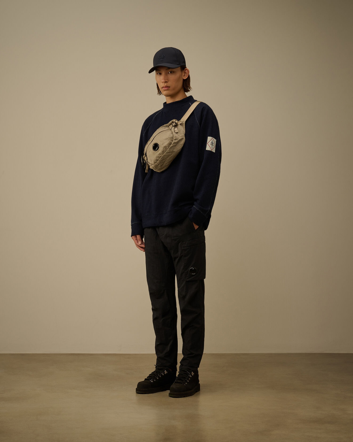 Cp Company Sweater 19cmss180a D-blauw