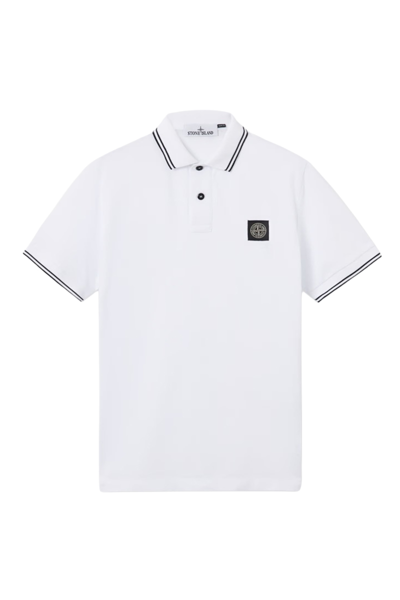 Stone Island Polo K2k15 2200007 S0018 Wit