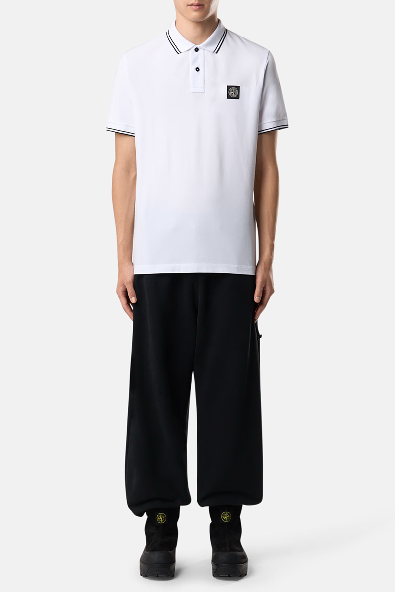Stone Island Polo K2k15 2200007 S0018 Wit
