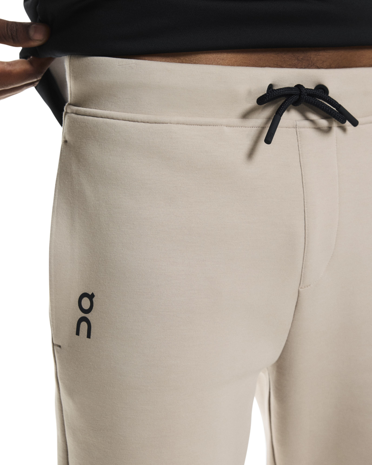 On Running Jogging Broek Focus Tech Sweatpants Beige