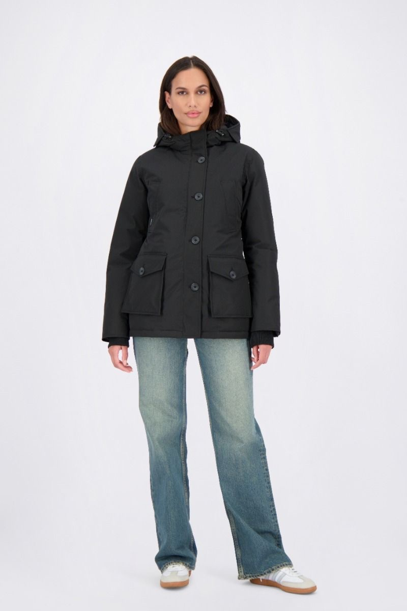 Airforce Jas 4 Pocket Parka V2 Zwart