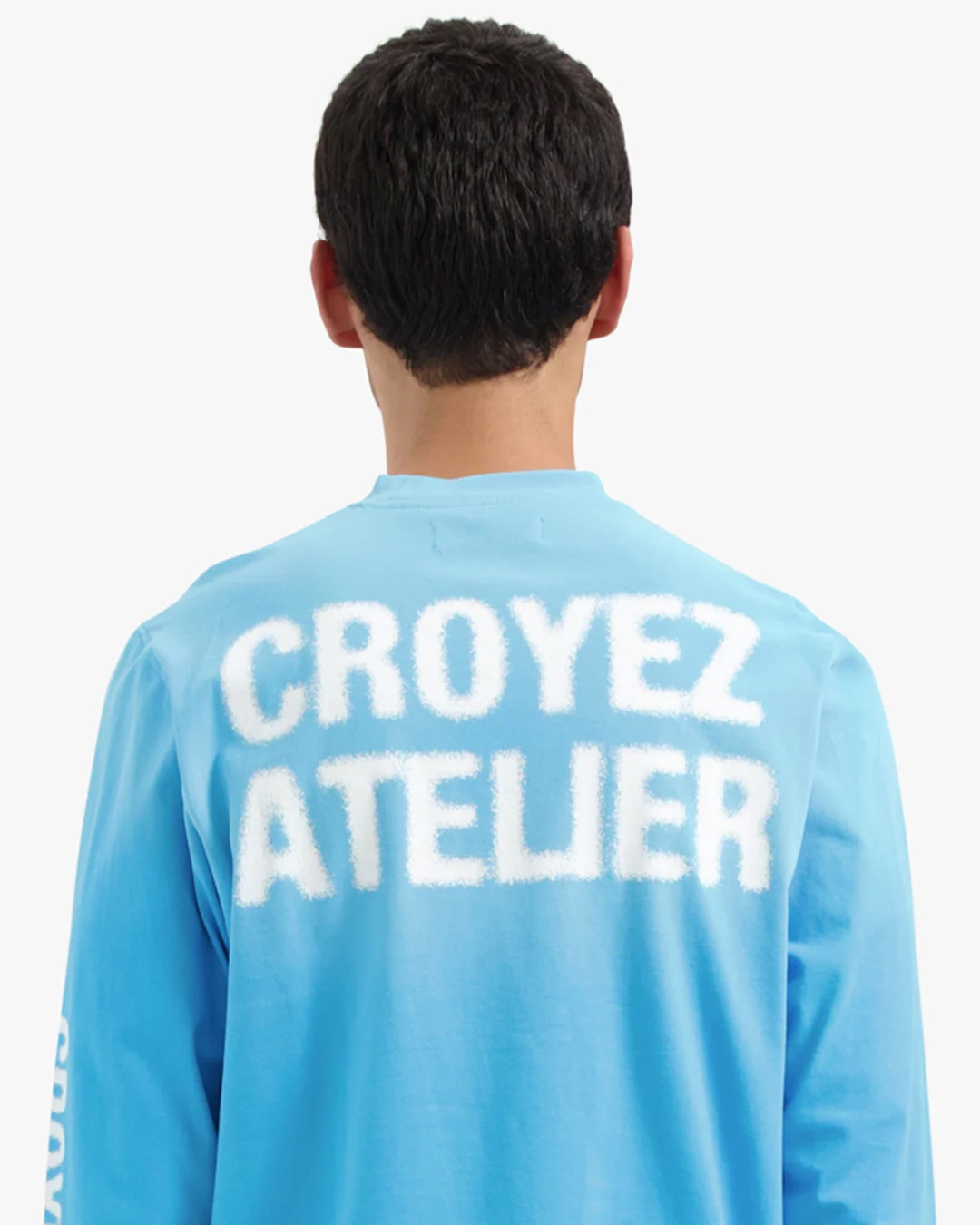 Croyez T-shirt Sprayed Atelier Longsleeve T-shirt Blauw