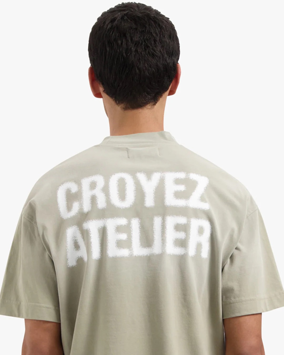 Croyez T-shirt Sprayed Atelier T-shirt Groen