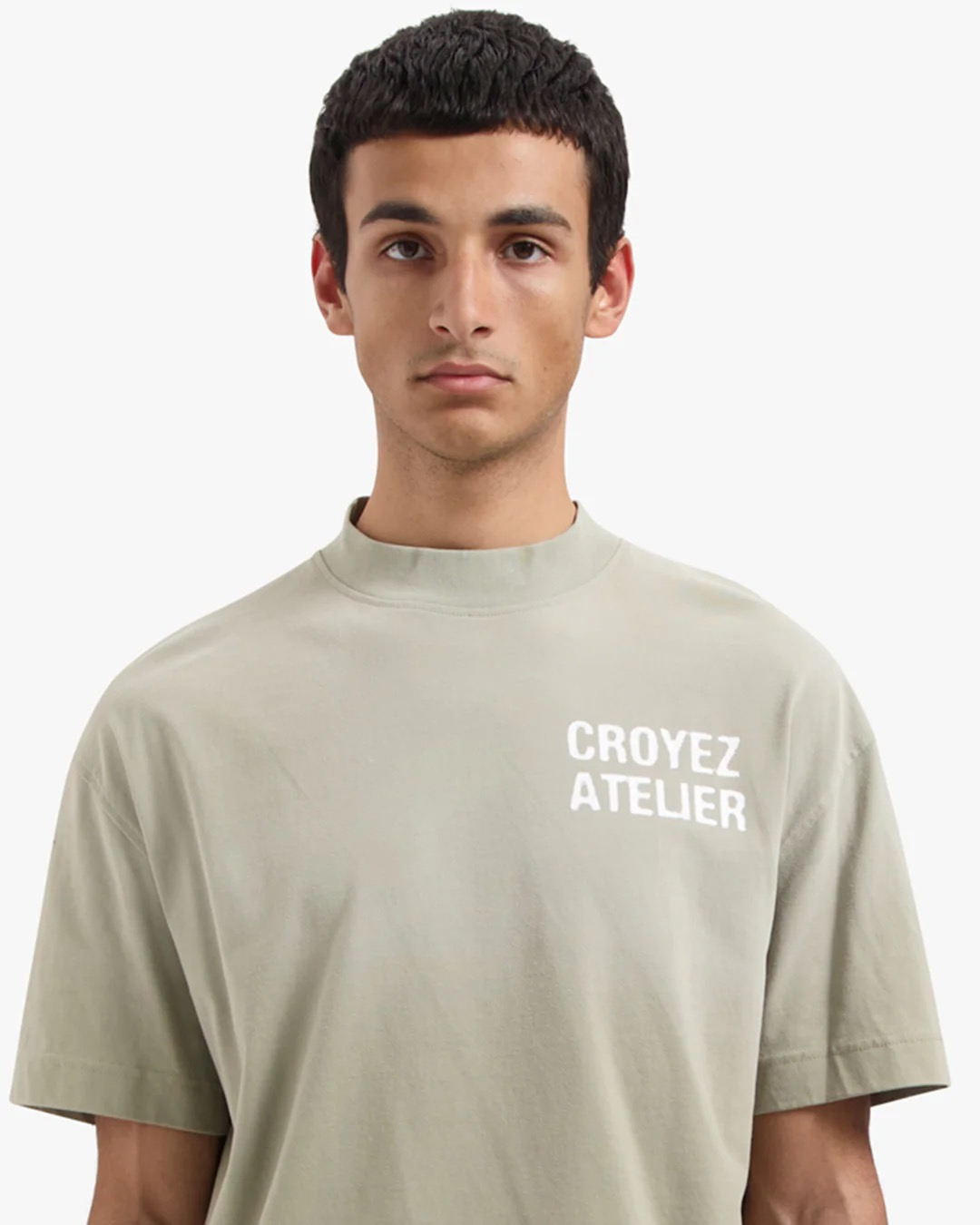 Croyez T-shirt Sprayed Atelier T-shirt Groen