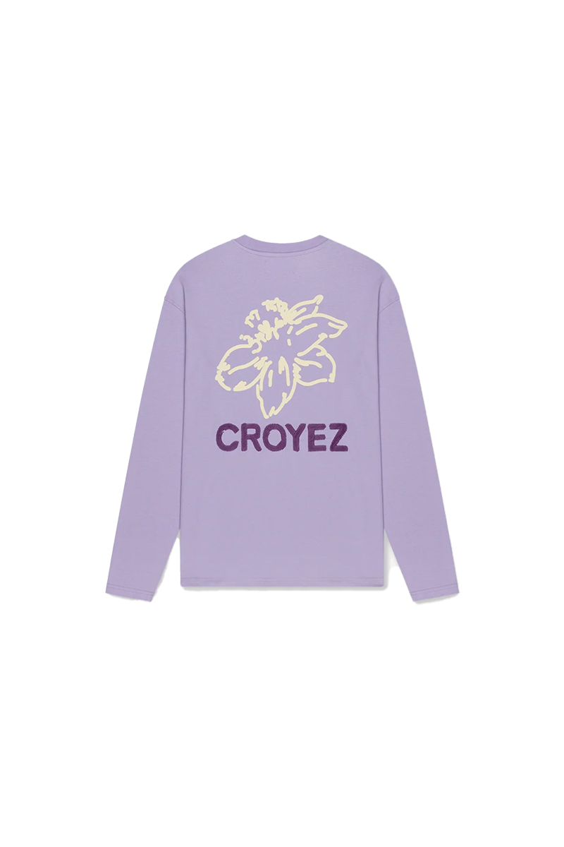 Croyez T-shirt Gardener Longsleeve T-shirts Paars