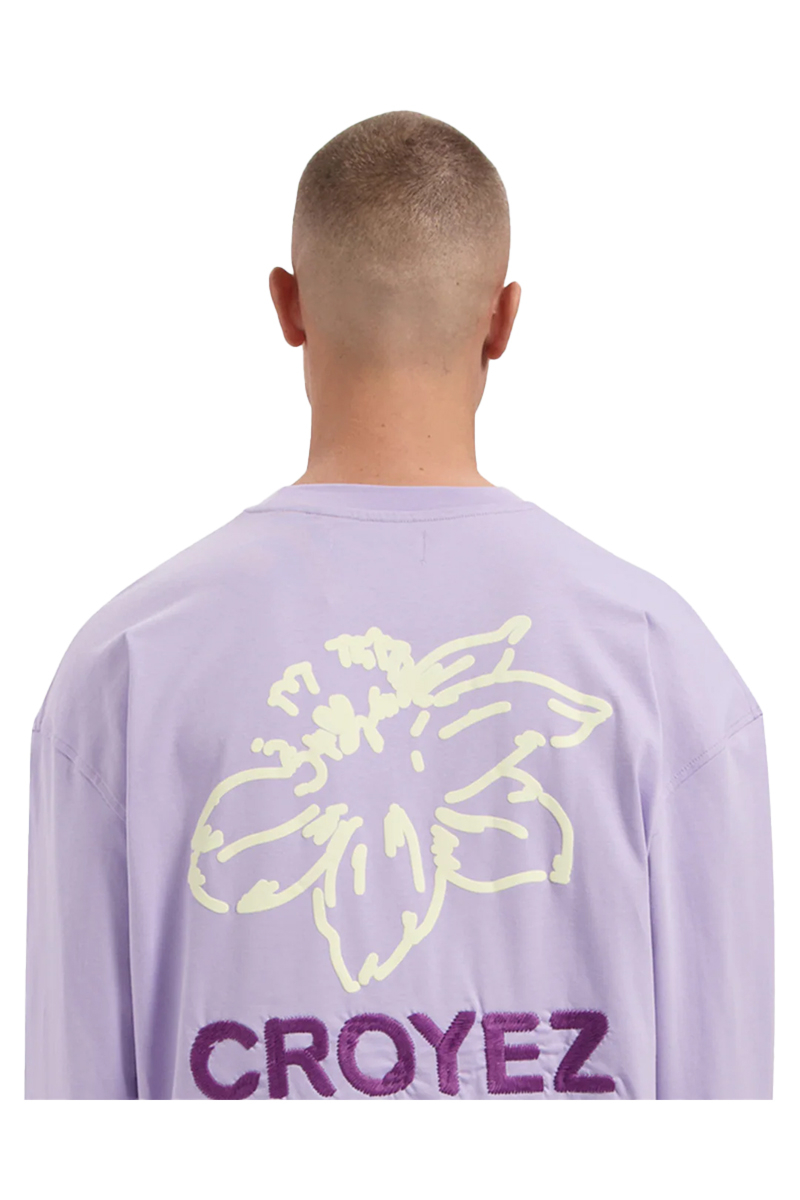 Croyez T-shirt Gardener Longsleeve T-shirts Paars