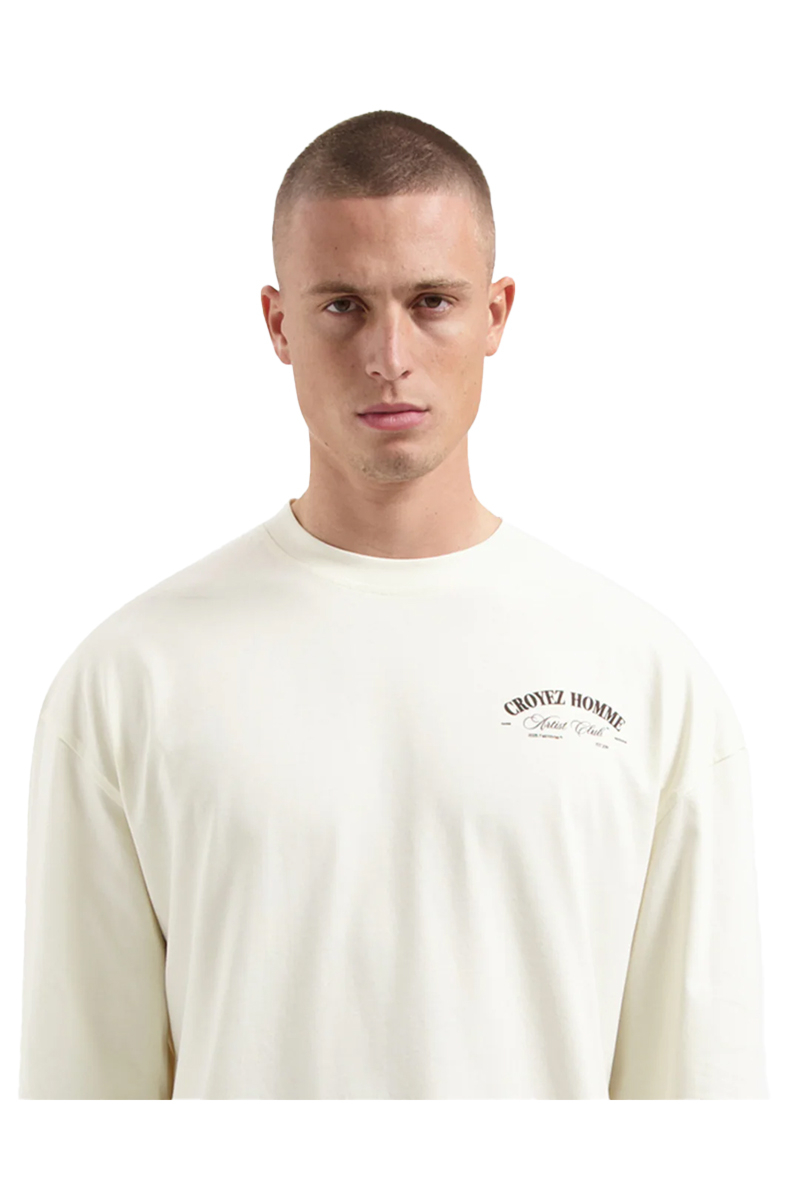 Croyez T-shirt Artist Club Longsleeve T-shirt Off White