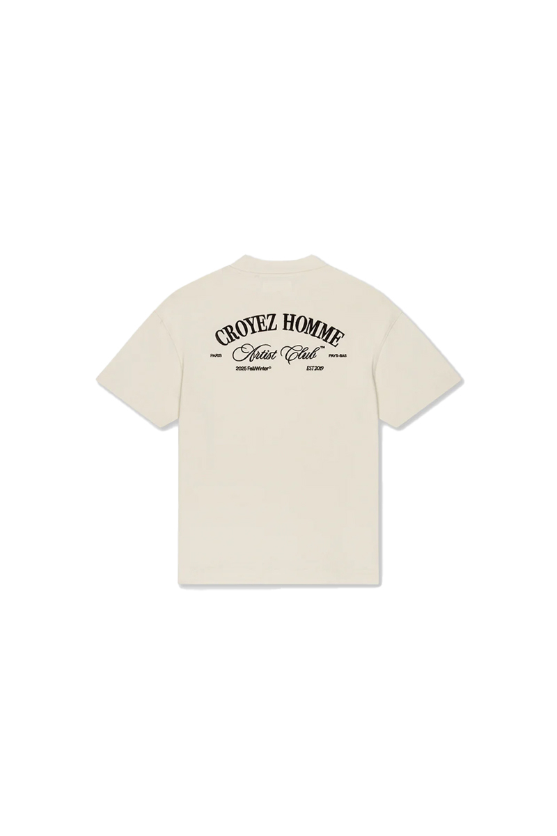 Croyez T-shirt Artist Club T-shirt Off White