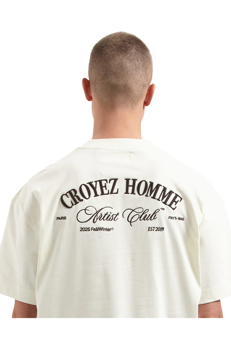 Croyez T-shirt Artist Club T-shirt Off White