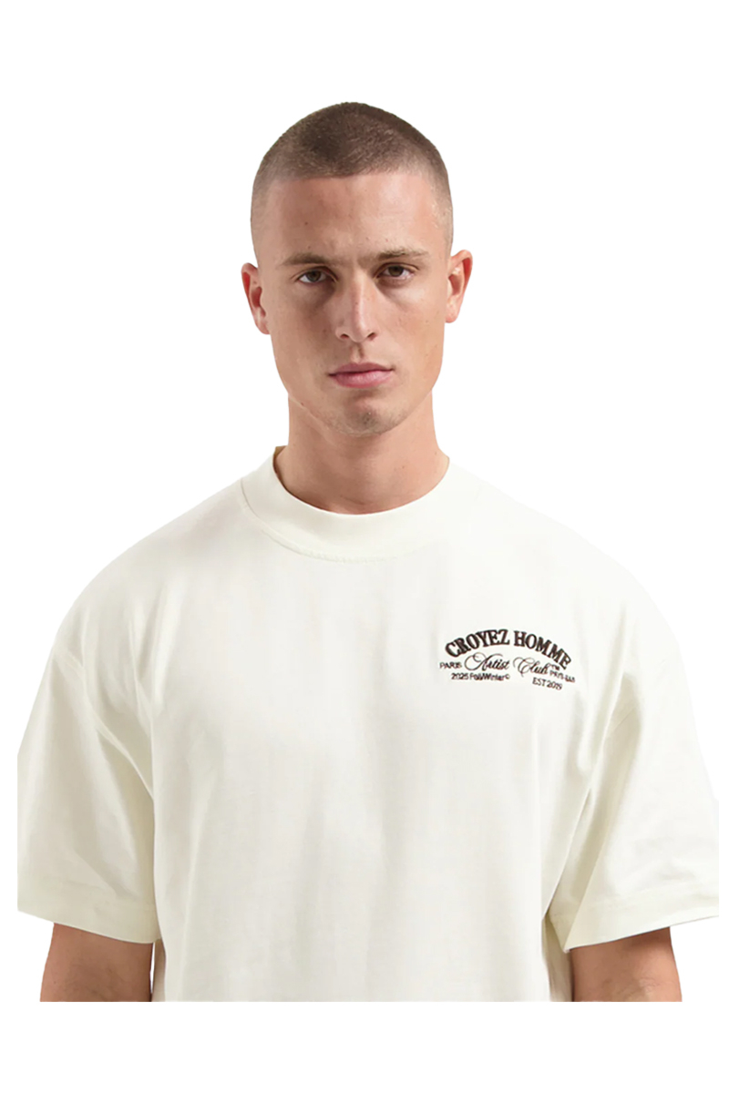 Croyez T-shirt Artist Club T-shirt Off White