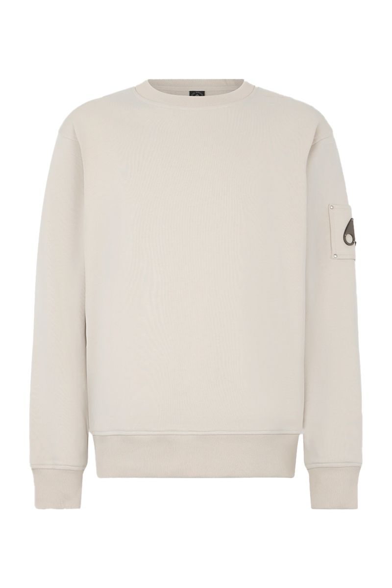 Moose Knuckles Sweater Hartsfield Crew Off White
