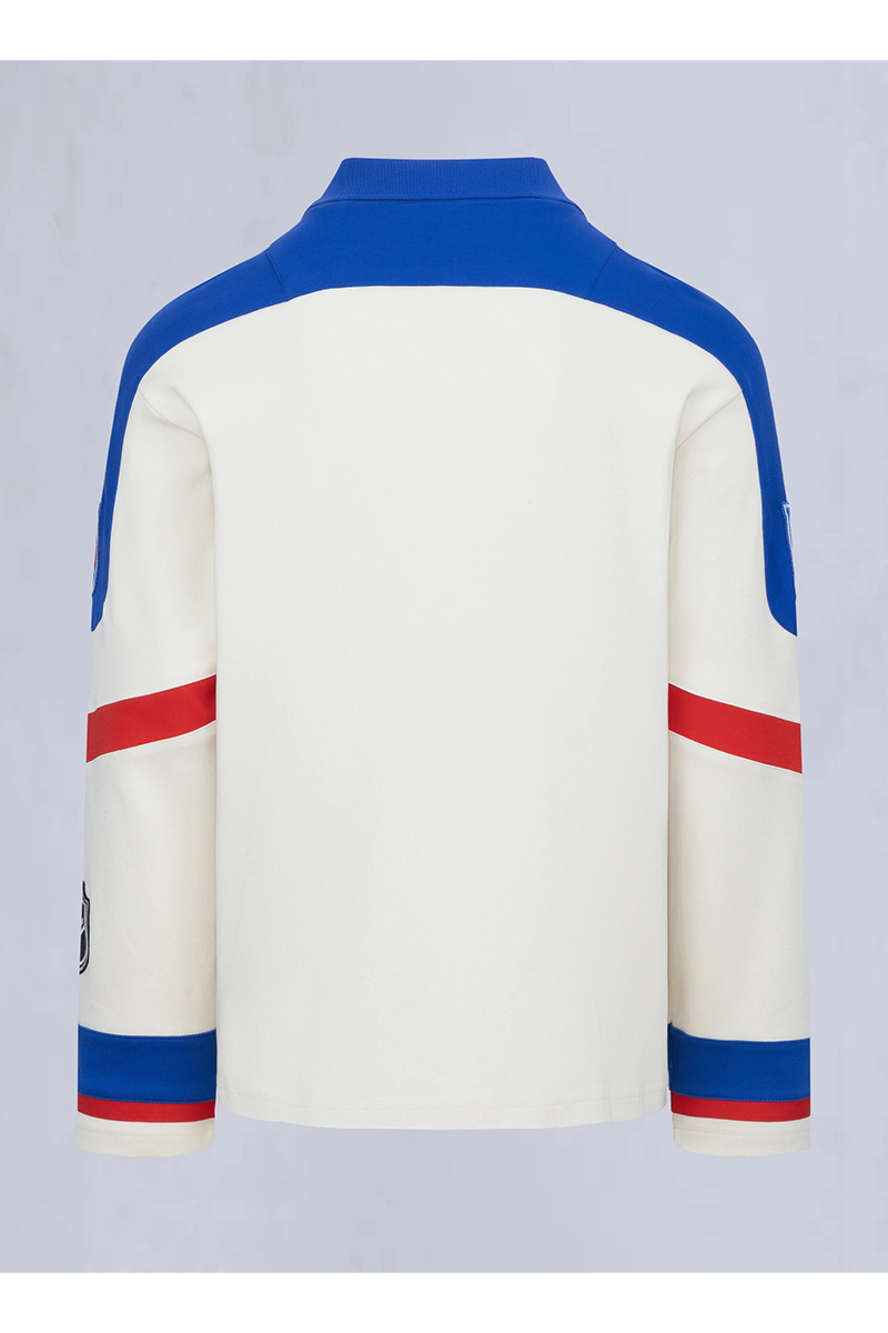 Moose Knuckles Polo Nhl X Moose Jersey Rangers Wit