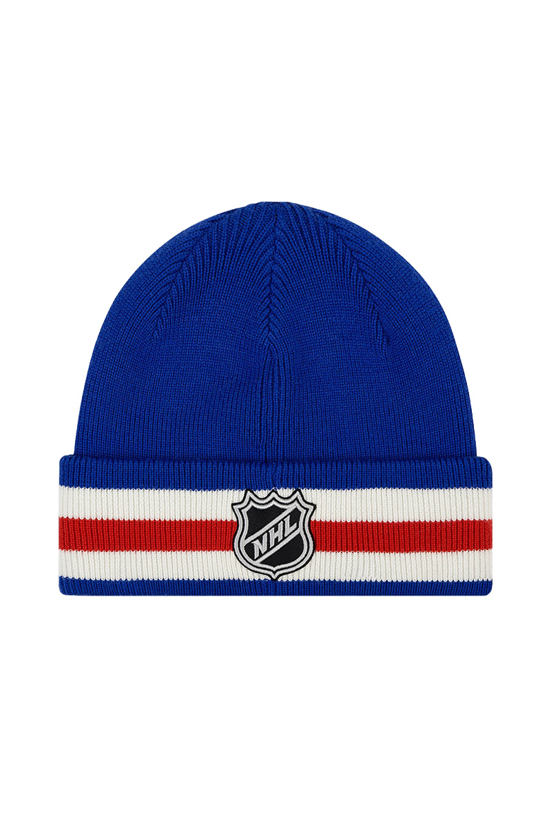 Moose Knuckles Muts Nhl X Moose Beanie Rangers L-blauw